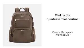 Tumi: Our Newest Neutral: Voyageur Mink