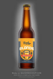 Beer Bottle Mockup Beer Bottle Design Beer Bottle Beer Design