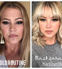 Mixing day cream with foundation for dry skin