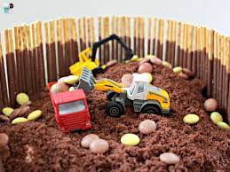 Bagger kuchen selber machen, baustellen kuchen zum kindergeburtstag fur bob und freunde. Bagger Kuchen Idee Idiotensicher Handmade Kultur