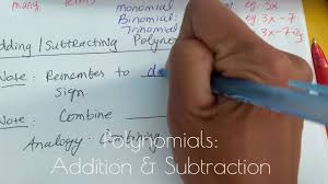 Polynomials: Addition & Subtraction - YouTube