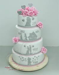 Hochzeit Sonja S Zuckerbackerei Torte Hochzeit Silberhochzeitstorten Hochzeitstorte Rosa