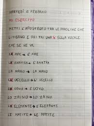 Quello, come aggettivo, si apostrofa sempre con parole che iniziano con vocale: L Apostrofo Blog Di Maestra Mile