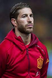 Sergio Ramos Of Spain Looks On Prior To The Fifa 2018 World Cup Qualifier Between Spain And Israel At Estadio El Molinon On Sergio Ramos Sergio Football Poster