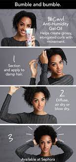 Create Glossy Elongated Curls With Bumble And Bumble Bb Curl Anti Humidity Gel Oil This Frizz Fighting Ge Hair Supplies Damp Hair Styles Beauty Tips For Hair