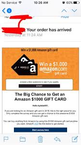 Need amazon gift card codes for free using free? This Email From Amazon For A Chance To Win A Free Gift Card That Makes It Seem As Though Your Package Arrived Assholedesign