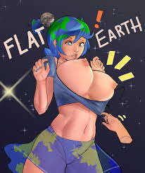 La verdad detrás de la Tierra plana ha sido revelada [Earth-Chan, Earth] :  rrule34