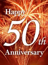 If you are looking for a thoughtful message for your parent's anniversary, view wedding anniversary quotes for mom and dad. Happy 50th Anniversary Card Birthday Greeting Cards By Davia Happy 50th Anniversary 50th Anniversary Cards 50th Anniversary Wishes