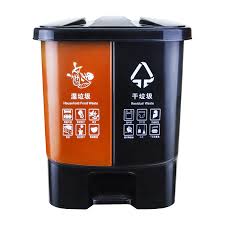 This type of cabinet garbage can is shorter and slimmer to allow for plumbing. Pull Out Kitchen Under Sink Trash Garbage Rubbish Can Bin Waste Container Buy Dustbin With Wheels Waste Garbage Bin 30l Outdoor Plastic Trash Can 2 Wheeled Dustbin Product On Alibaba Com