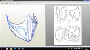 как сделать маску скорпиона из мортал комбат из бумаги Pepakura Buscar Con Google Personajes De Mortal Kombat Mascaras Plantilla De Mascara
