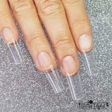 Pre Pinched Square Nail Tips 500pcs Nail Tips Square Nails Acrylic Nails At Home