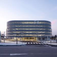 Completed In 2017 In Saint Louis France Images By Pierre Manuel Rouxel X2f Gagnepark The Parking Building German Architecture Architecture Exterior