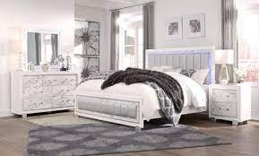 Ameriwood magnolia white oak full mates bedroom collection ameriwood magnolia white oak full mates bedroom sets with sleigh beds, large dressers and more surround you with comfort, style and storage. Global Furniture Santorini 4 Piece Bedroom Set In White