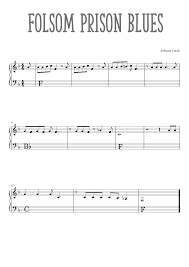 Polish your personal project or design with these johnny cash transparent png images, make it even more personalized and more attractive. Folsom Prison Blues Johnny Cash Sheet Music For Piano Solo Musescore Com