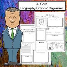 Al Gore Biography Research Graphic Organizer Elementary Social Studies Lessons Social Studies Middle School Social Studies Elementary
