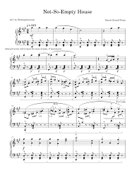 Lost at a sleepover 4. Not So Empty House Omocat Music Team Sheet Music For Piano Solo Download And Print In Pdf Or Midi Free Sheet Music For Omori Ost 100 Not So Empty House By Pedro Silva Soundtrack