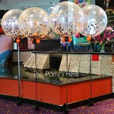 Confetti 3 Foot Balloons For Halloween At Bankstown Sports Club Delivery Available 24 7 Sydney Wide Www Thepar Confetti Balloons Big Balloons Jumbo Balloons