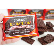 Lala Chocolate Bar Lala Classic Chocolate Bar 90s Chocolate Kutkutin Lala Brownies Shopee Philippines
