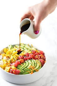 Tuna Poke Sushi Bowl With Spicy Mayo Recipe Tuna Poke Bowl Recipe Poke Sushi Bowl Recipes