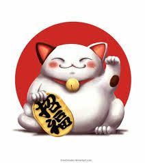 Resultat De Recherche D Images Pour Image Chat Porte Bonheur Maneki Neko Maneki Neko Neko Chat Japonais