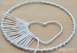 Traumfanger Basteln Mit Herz Crafts Diy For Kids Diy Gifts