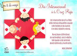 C umplimiento de los principios fundamentales del movimiento internacional de la cruz roja y la media luna roja. Cruz Roja Cruz Roja Dia De La Cruz Profesiones Para Ninos