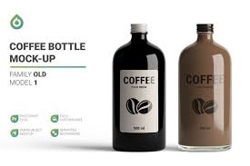Coffee Bottle Mock Up 577552 Products Design Bundles In 2020 Bottle Bottle Mockup Coffee Bottle