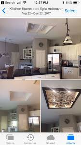 Light up your home with style and save big on our selection of indoor light fixtures. Kitchen Fluorescent Light Makeover We Removed Old Fluorescent Light Cover And Light We Th Lighting Makeover Kitchen Ceiling Lights Fluorescent Kitchen Lights