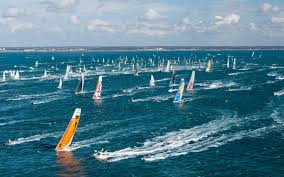 A record fleet of 33 skippers started the vendée globe on sunday, 8 november at 1302 local time (1202 gmt) and three of them have already seen their race ended prematurely. Start Vendee Globe 8 11 2020 13h00