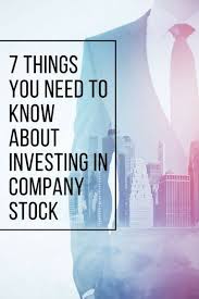 7 Choses A Savoir Sur L Investissement Dans Les Actions De L Entreprise Finances Personnelles Investissement Finance