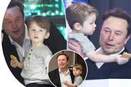Elon Musk plays with his, Grimes' 2-year-old son in rare pics