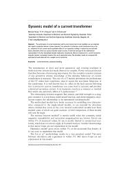 17.02.2021 · transformer distributiors in turkey mail : Pdf Dynamic Model Of A Current Transformer