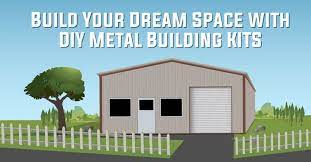 Build Your Dream Space With Diy Metal Building Kits Metal Building Kits Metal Buildings Diy Metal