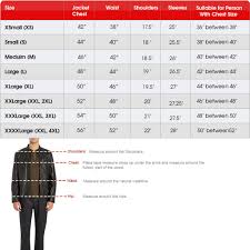 Size Chart Mens Blazer Www Bedowntowndaytona Com