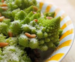 Cooking for the holidays invariably means preparing a lot of food for a lot of people. Fractal Fun The Christmas Tree Vegetable Romanesco With Parmesan Cheese And Pine Nuts Lavender And Lovage