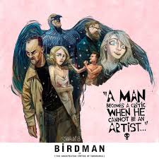 Birdman Or The Unexpected Virtue Of Ignorance A New Week A New Film Birdman Or The Unexpected Virtue Of Ignorance By Alejandro G Inarritu A Talented Director Beau Birdman Birdman Movie Comic Layout