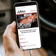 Buy $100 in gift cards, and receive a $25 bonus certificate. Send Lou Malnati S Gift Cards By Email Tastes Of Chicago