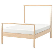 Gjora Bedframe Berken Leirsund 160x200 Cm Ikea Bed Frame King Size Bed Frame Ikea
