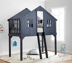 • this bed looks like a tree and provides your children with a place to sleep, relax, and play. Treehouse Loft Bed Pottery Barn Kids