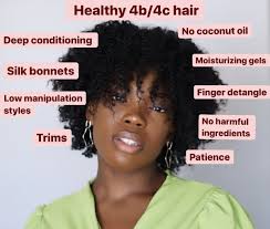 Coconut oil also acts as a deep conditioner, free of frizz and prevents split ends. Tip For Healthy Type 4 Hair Type 4 Hair Natural Hair Styles Hair