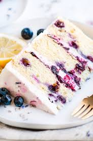 Lemon Blueberry Lavender Cake With Mascarpone Buttercream Frosting Aberdeen S Kitchen Recipe Desserts Lavender Cake Food