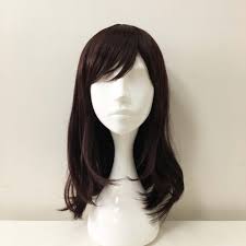 Piecey bangs feel like a natural extension for this hairstyle, but should be swept to the side to work with the playful energy of the rest of the hair. Women Dark Brown Red Tone Side Swept Bangs Long Straight Hair Etsy