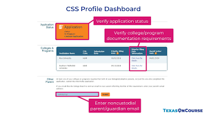 Css Profile Annotated Dashboard | Css Profile, Financial Aid, Css