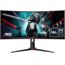 This is the first 144hz monitor i've bought but for the price i didnt expect much but honestly its pretty great, its sturdy, super adjustable the aoc 24g2's 144 hz refresh rate, 1 ms mprt and freesync premium support eliminate stuttering and tearing. Buy Aoc Gaming Cu34g2x Bk 34 Ultra Wide Wqhd 144hz Freesync Curved Led Powerplanet