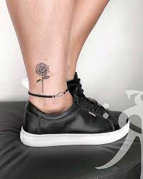 61 Pretty Sunflower Tattoo Ideas To Copy Now Ankle Tattoo Tattoos For Women Cute Ankle Tattoos