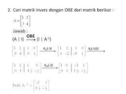 Check spelling or type a new query. Matriks Invers 08 04 Ppt Download