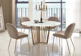 Kingsley sandblasted white round dining table. Sabrina Marble Effect Glass Top Round Dining Table With Stainless Steel Legs Designer Sofas4u