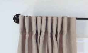 Customize your window hardware with eight attractive finials, 1 pair of finials are included in the rod set. Diy How To Make A Copper Pipe Curtain Rod For 35 Remodelista