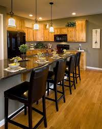 What would be a good paint color for a kitchen with med oak cabinets Model Kitchen With Oak Cabinets Like The Paint Color Looking For Color Schemes For A Possible N Kitchen Wall Colors Kitchen Colour Schemes Kitchen Colors