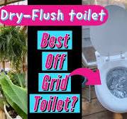 Off Grid Waterless Toilet | Dryflush Toilet | No Electricity ...